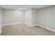 Basement room with clean carpet and freshly painted neutral walls at 1125 Murray Sw Cir, Marietta, GA 30064