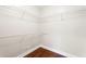 Corner of walk-in closet with shelving at 1125 Murray Sw Cir, Marietta, GA 30064