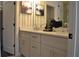Elegant bathroom featuring a double vanity with stylish fixtures and modern decor at 1350 May Avenue # 14, Atlanta, GA 30316