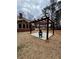 Large backyard with fire pit and pergola great for entertaining at 325 Northmill Pkwy, Stockbridge, GA 30281