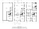 Detailed floor plan showcasing the layout of each level, square footage, and room dimensions at 750 Tannery Cmn, Alpharetta, GA 30009