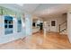 Bright living room with hardwood floors, skylight and access to screened in porch at 2552 Berwick Walk, Snellville, GA 30078