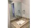 Bathroom featuring granite countertop and modern sink at 4324 Rocklane Dr, Conley, GA 30288