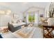 A coastal themed bedroom with soft colors and natural light at 592 Hayes Rd, Auburn, GA 30011