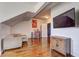 Bonus room with TV and decor at 4206 Whitby Se Way # 15, Smyrna, GA 30080