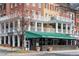 Cozy outdoor restaurant with a green awning, perfect for brunch and lunch at 4206 Whitby Se Way # 15, Smyrna, GA 30080