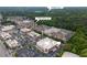 Aerial view of 4538 Collins Ave neighborhood with a Trader Joes and Chastain Park nearby at 4538 Collins Ave, Sandy Springs, GA 30342