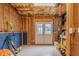 Spacious room with double doors and partially finished walls at 102 Woodsfield Ln, Hiram, GA 30141