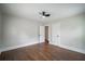 Spacious bedroom featuring hardwood floors, closet and ample lighting at 2137 Delowe Dr, Atlanta, GA 30344