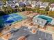 Community amenities include tennis courts, playground, pool, and clubhouse, with convenient parking at 221 Cutbank Sw Ct, Atlanta, GA 30331
