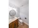 Bathroom featuring a vanity, toilet, and tile flooring at 3601 Club Nw Dr, Kennesaw, GA 30144