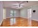 Spacious bedroom with hardwood flooring and natural light at 3601 Club Nw Dr, Kennesaw, GA 30144