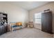 Neat bedroom design with window, desk, bench and closet at 422 Murphy Avenue, Canton, GA 30114