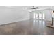 Basement area with French doors and a brick fireplace at 1155 Peachtree Battle Nw Ave, Atlanta, GA 30327