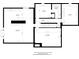 Detailed floorplan showing layout of living room, kitchen, bedroom, bathroom, utility room and storage space at 1155 Peachtree Battle Nw Ave, Atlanta, GA 30327