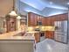 Bright kitchen with stainless steel appliances, ample counter space, and stylish cabinetry at 174 Vintage Club Cir, Marietta, GA 30066