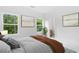 Bright bedroom with two windows, neutral tones, and a view of the trees at 298 Tillman Pass, Woodstock, GA 30188