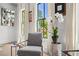 Comfortable seating area with large windows, natural light, and stylish decor at 3408 Landen Pine Ne Ct, Atlanta, GA 30305