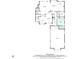 Main floor plan featuring kitchen, living room, dining room, bedroom and garage at 2239 Tayside Nw Xing, Kennesaw, GA 30152