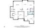 Basement floor plan with recreation room, office, wine cellar, and utility room at 2239 Tayside Nw Xing, Kennesaw, GA 30152