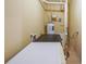 Laundry room with modern washer, dryer and water heater at 3416 Harrison Rd, Atlanta, GA 30344