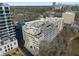 Elevated shot of the building highlighting surrounding cityscape, rooftops and balconies at 2255 Peachtree Ne Rd # 521, Atlanta, GA 30309
