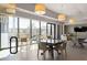 Bright common area featuring ample seating, stylish decor, and access to outdoor patio at 2255 Peachtree Ne Rd # 521, Atlanta, GA 30309