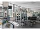 Well-equipped fitness center with state-of-the-art equipment, weights, and ample natural light at 2255 Peachtree Ne Rd # 521, Atlanta, GA 30309