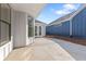 Concrete patio space in backyard at 309 Sassafras Way, Holly Springs, GA 30115
