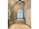 Bathroom showcasing a shower, garden tub and window with shutter at 3400 Suwanee Creek Rd, Suwanee, GA 30024