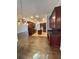 Gourmet kitchen featuring granite countertops and ample cabinet space at 3400 Suwanee Creek Rd, Suwanee, GA 30024