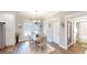 Bright dining area with hardwood floors, a dining table, and natural light at 40 Luther Knight Se Rd, Cartersville, GA 30121