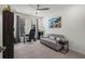 Bright office with a couch, desk, and neutral color scheme providing a calm workspace at 383 Grant Se Cir # 1634, Atlanta, GA 30315