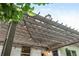 Wooden pergola with string lights at 690 Sienna Dr, Cumming, GA 30040