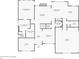 Detailed floorplan showcasing the layout of the home's first floor at 1721 Mulberry Lake Dr, Dacula, GA 30019