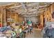 Spacious unfinished basement offering potential for storage and customization at 224 Prominent Loop, Mcdonough, GA 30253