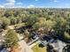 Beautiful aerial view of the neighborhood surrounded by lush greenery at 2442 Connally Dr, East Point, GA 30344