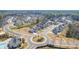 An aerial view of a beautiful neighborhood with well-maintained lawns and tree-lined streets at 5247 Flannery Chase Sw, Powder Springs, GA 30127