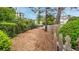 Expansive dog park area with wood mulch, picnic table, and secure fencing, great for pets to roam at 951 Glenwood Se Ave # 1805, Atlanta, GA 30316