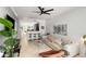 Bright living room featuring modern decor, hardwood floors, and an open floor plan at 951 Glenwood Se Ave # 1805, Atlanta, GA 30316