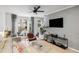 Comfortable living room with large windows, modern decor, and plenty of natural light at 951 Glenwood Se Ave # 1805, Atlanta, GA 30316