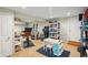 Finished basement area featuring an exercise area and plenty of room for storage or hobbies at 3533 Keswick Dr, Atlanta, GA 30341