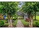 Community playground with picnic shelter and seating area at 1185 Charter Club Dr, Lawrenceville, GA 30043