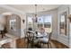 Cozy breakfast nook with ample natural light and views of the backyard at 1307 Clarecastle Ln, Buford, GA 30519