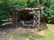 View of outdoor pergola with patio furniture and a relaxing atmosphere at 1307 Clarecastle Ln, Buford, GA 30519
