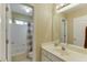 Clean bathroom features a vanity, toilet, and tub/shower combination with tile surround at 352 Hickory Haven Ter, Suwanee, GA 30024