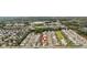 Neighborhood aerial view showcasing a community with well-maintained homes and green spaces at 39 Summer Nw Pl, Cartersville, GA 30121