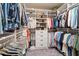Walk-in closet with custom shelving, drawers, and ample storage space at 39 Summer Nw Pl, Cartersville, GA 30121