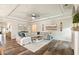 Bright living room with tray ceiling, hardwood floors, and neutral colors at 39 Summer Nw Pl, Cartersville, GA 30121