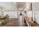 Open-concept living space with dining area and foyer view, highlighting the modern design and spacious layout at 39 Summer Nw Pl, Cartersville, GA 30121